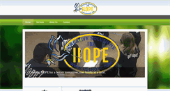 Desktop Screenshot of creativesolutionsforhope.com